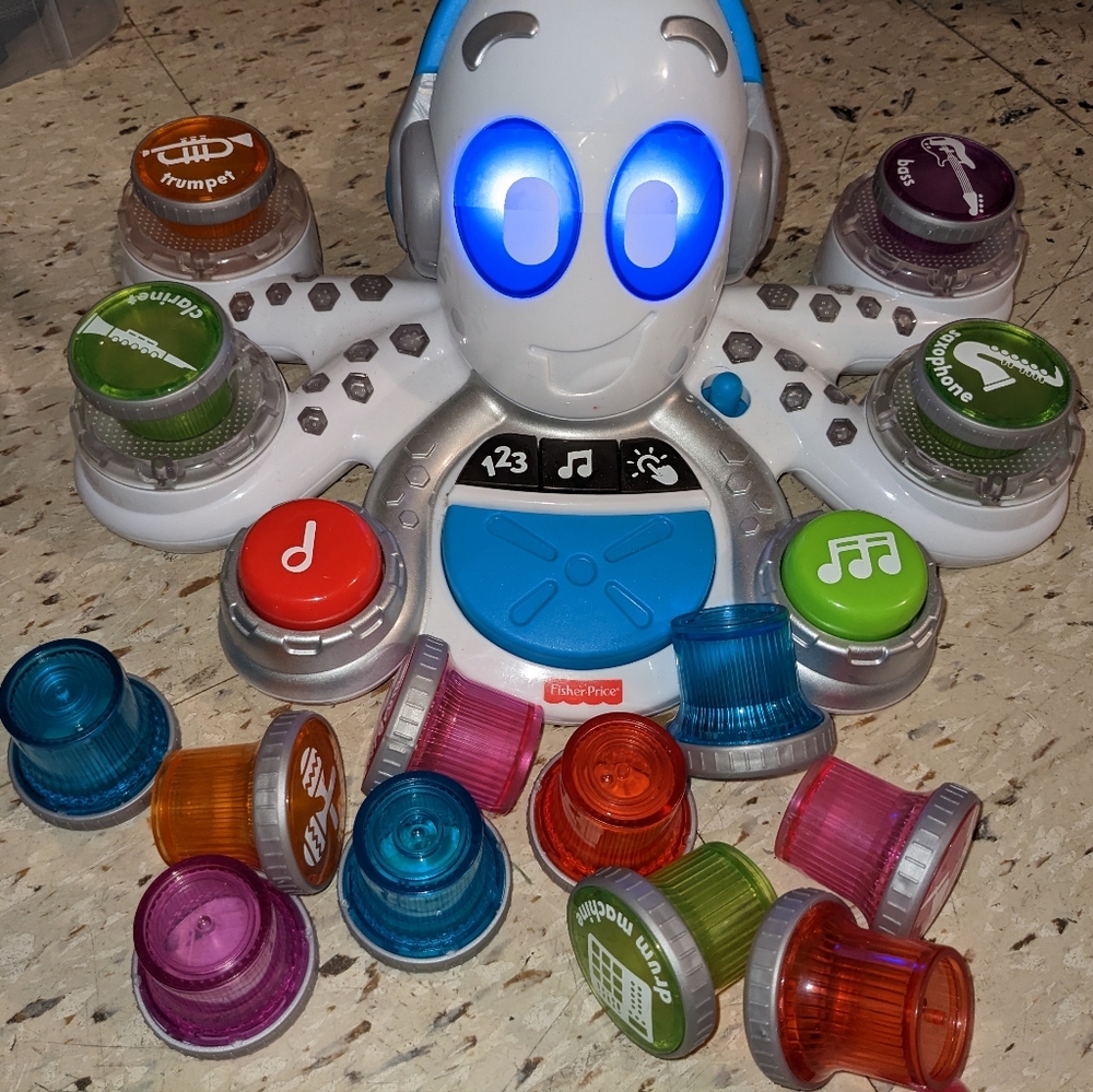 Rocktopus musical toy by Fisher Price